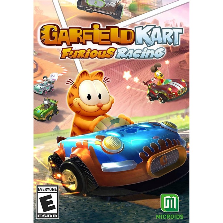 Joc PC, Garfield Kart Furious Racing, versiune digitala, activare Steam, limba engleza