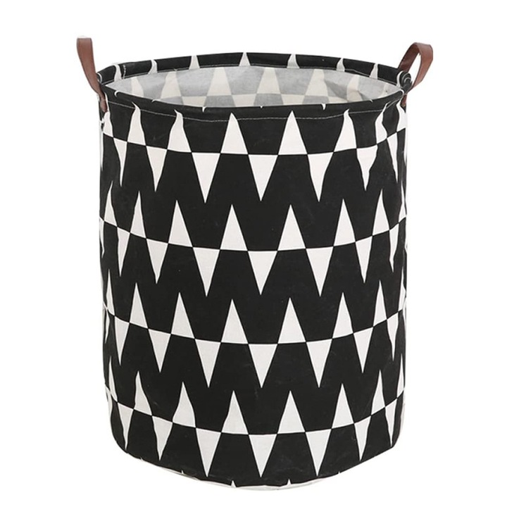 Cos de rufe pliabil, multifunctional, material impermeabil, multicolor, 40x50cm, set