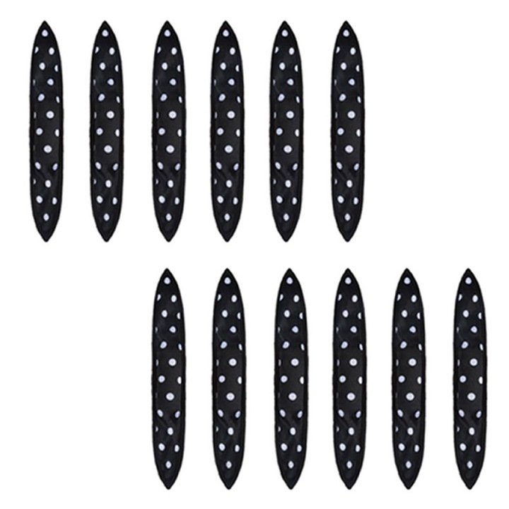 30 darabos Hajcsavaró Szett, Szivacs, Többszínű, 20x4cm