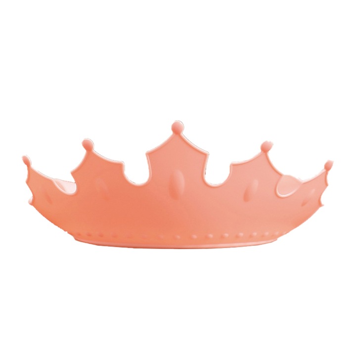 Set 2 caciuli de dus pentru copii, multifunctionale, reglabile, roz, 11x22cm