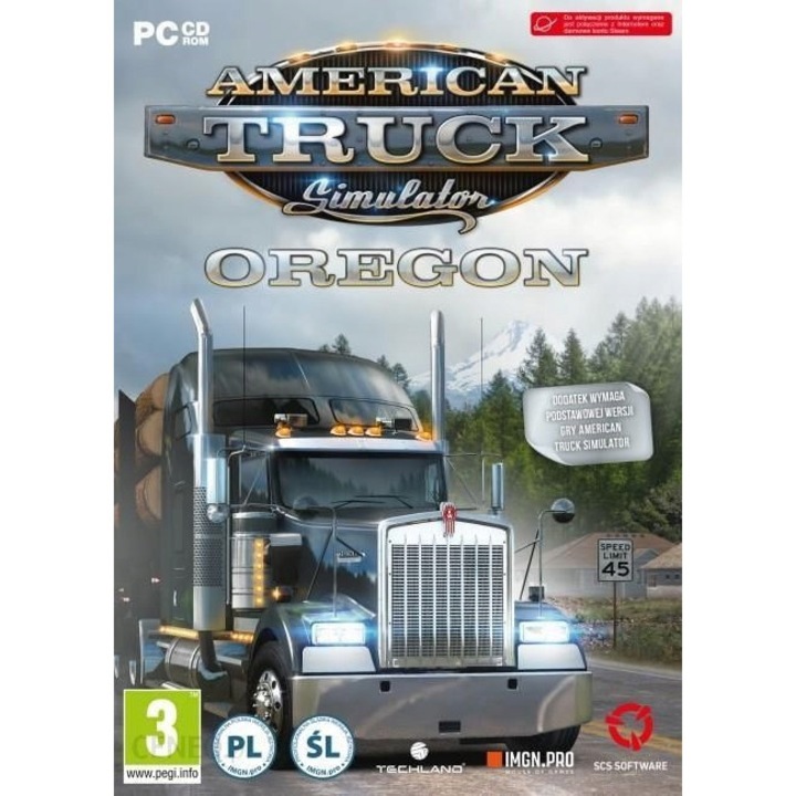 American Truck Simulator Oregon, Add-on, Cod Activare Instant Steam