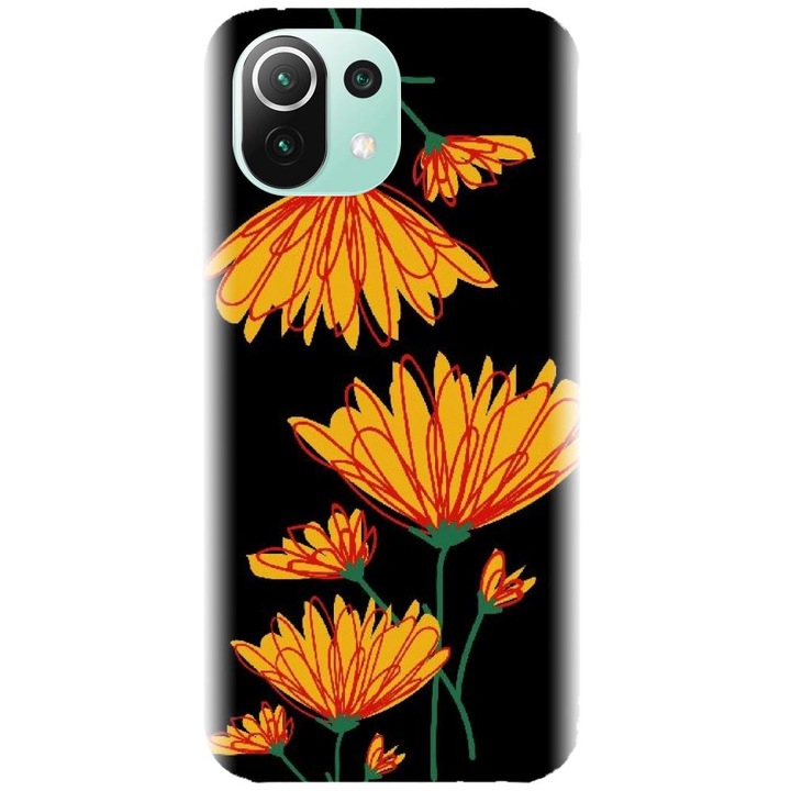 Силиконов калъф, съвместим с Xiaomi Mi 11 Lite LTE (4G) / 5G / NE - модел Flori De Camp