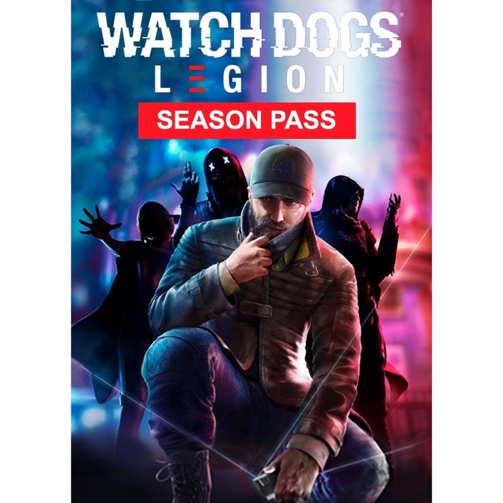 Season Pass Watch Dogs Legion, Activare Digitala PC, Ubisoft
