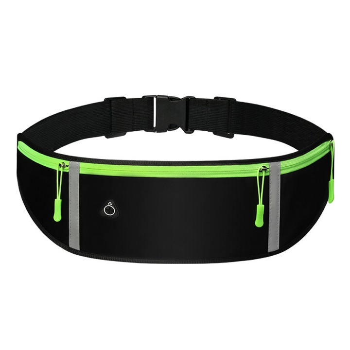 Sporttáska, Állítható, Többfunkciós, Többszínű, 41,5x11,5 cm, Szett fejpánttal