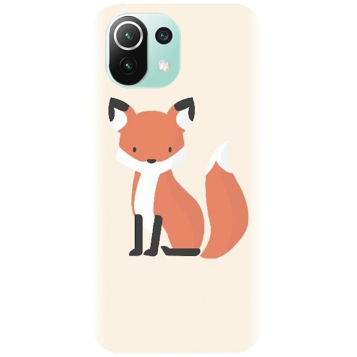 Силиконов кейс съвместим с Xiaomi Mi 11 Lite LTE (4G) / 5G / NE - модел Fox