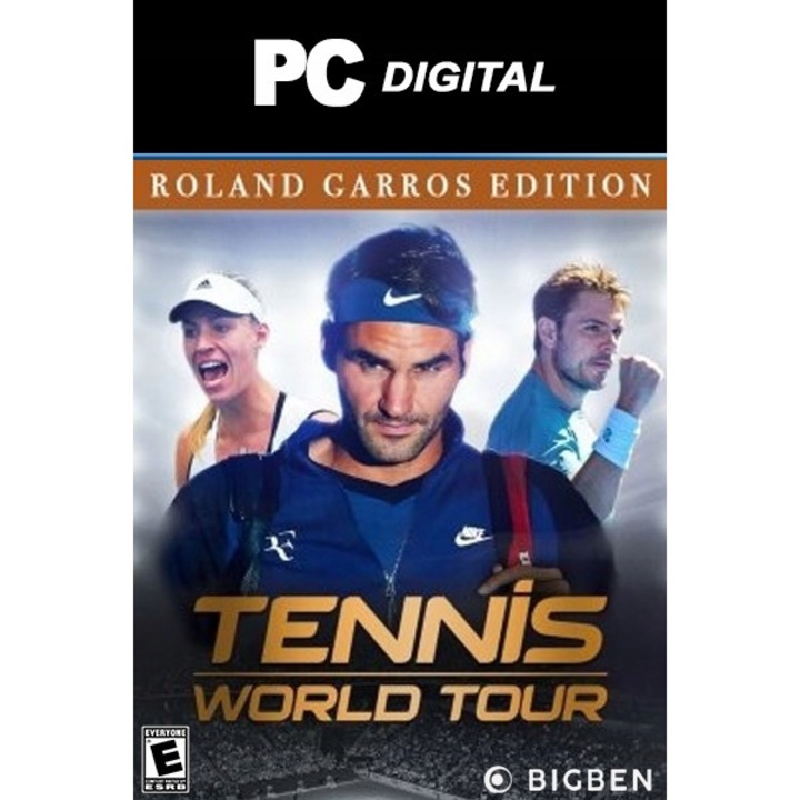Tennis World Tour Roland Garros Edition, Editie Digitala PC, Steam