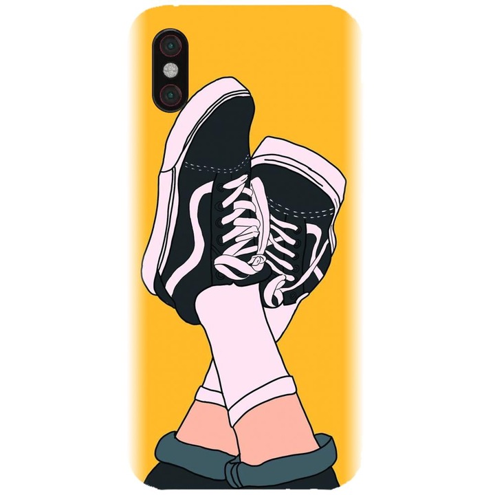 Силиконов калъф, съвместим с Xiaomi Mi 8 / Mi 8 Explorer - модел Vans