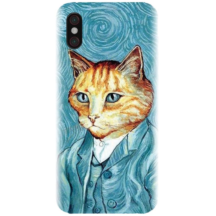 Силиконов капак, съвместим с Xiaomi Mi 8 / Mi 8 Explorer - модел Vincent Meow