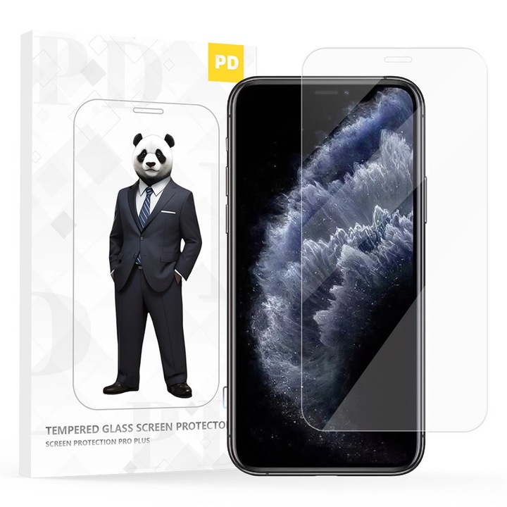 Folie de protectie PD pentru iPhone 11 Pro Max, rezistenta la zgarieturi, ultra-subtire, transparenta