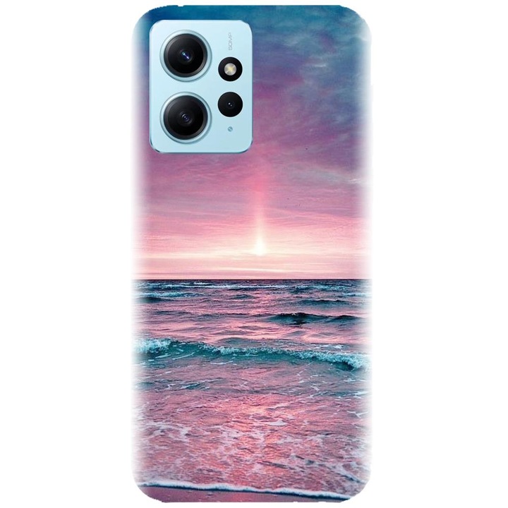 Силиконов кейс съвместим с Xiaomi Redmi 12 4g / 5g - модел Ocean