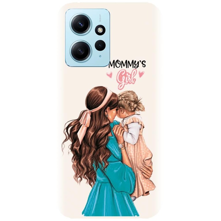 Силиконов кейс съвместим с Xiaomi Redmi 12 4g / 5g - Супер модел майка и дъщеря