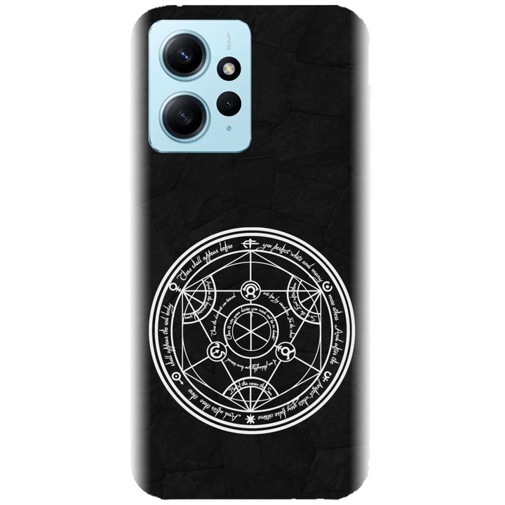 Силиконов капак, съвместим с Xiaomi Redmi 12 4g / 5g - модел Anime Transmutation Circle