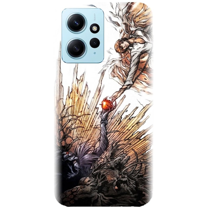 Силиконов калъф, съвместим с Xiaomi Redmi 12 4g / 5g - модел Death Note