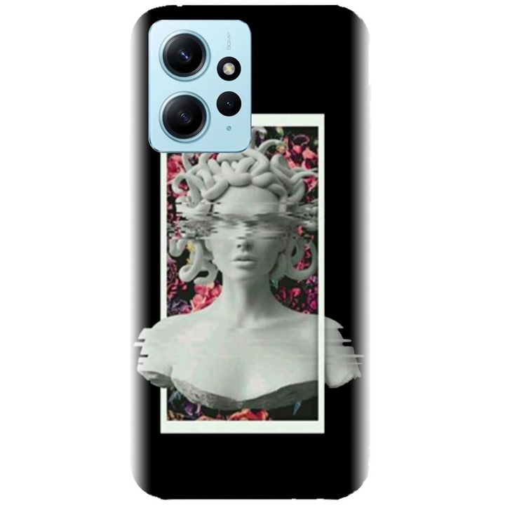 Силиконов кейс съвместим с Xiaomi Redmi 12 4g / 5g - модел Contemporary Art 2