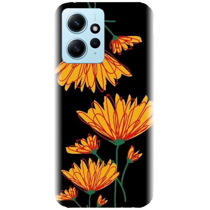 Силиконов кейс съвместим с Xiaomi Redmi 12 4g / 5g - модел Flori De Camp