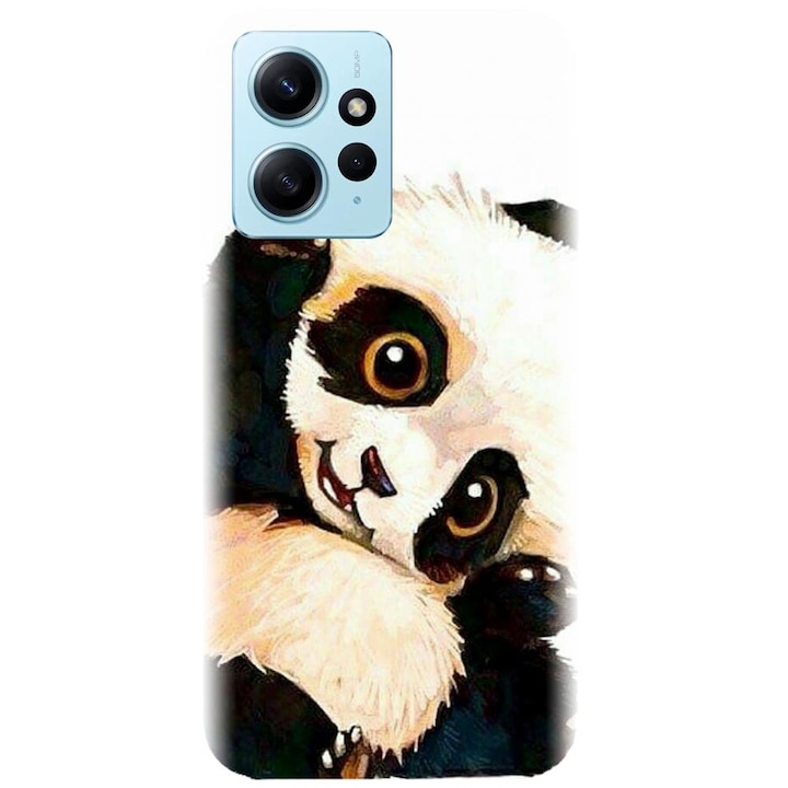 Силиконов калъф съвместим с Xiaomi Redmi 12 4g / 5g - модел Baby Panda 002