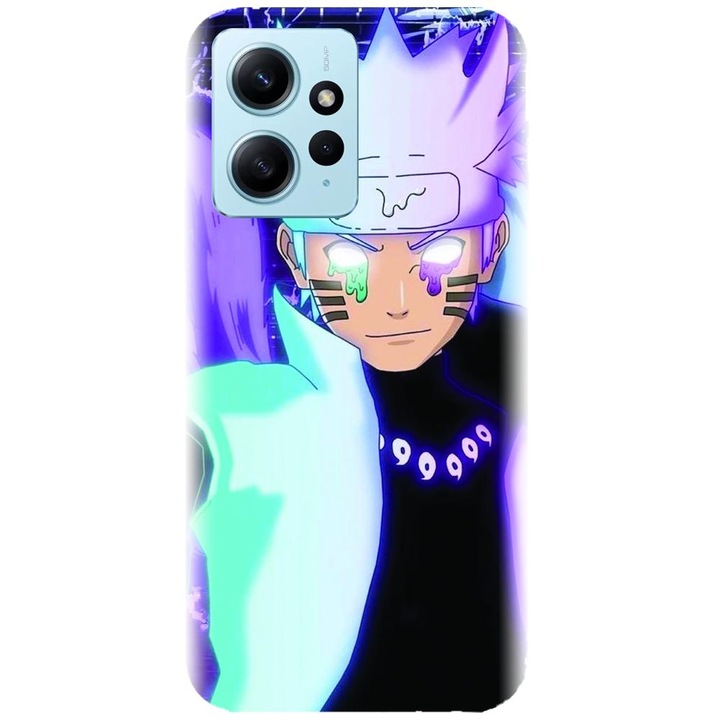 Силиконов калъф, съвместим с Xiaomi Redmi 12 4g / 5g - модел Naruto