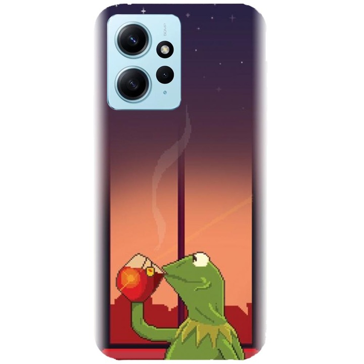 Силиконов калъф, съвместим с модел Xiaomi Redmi 12 4g / 5g - None Of My Business