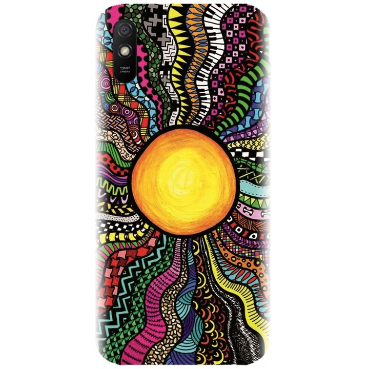 Силиконов калъф, съвместим с Xiaomi Redmi 9A / 9AT - модел Sun