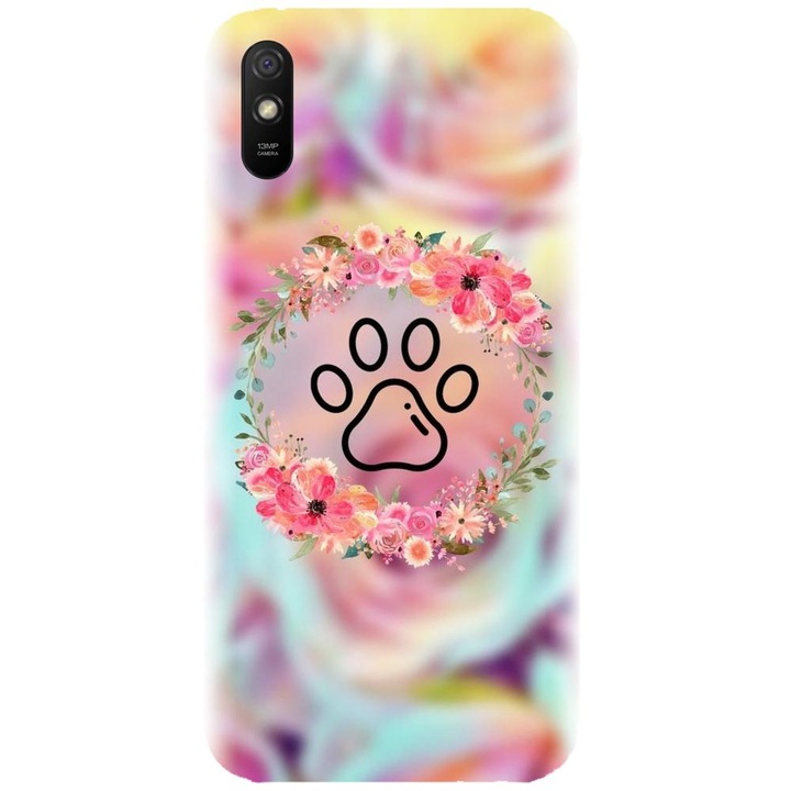 Силиконов калъф, съвместим с Xiaomi Redmi 9A / 9AT - модел Animal Love