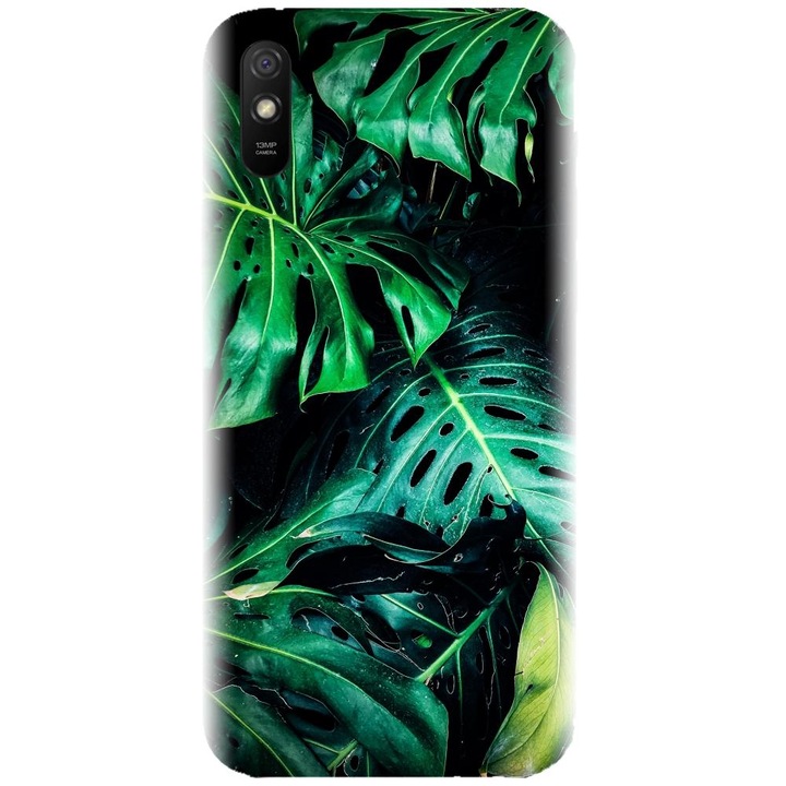 Силиконов калъф, съвместим с Xiaomi Redmi 9A / 9AT - модел Frunze De Monsferta