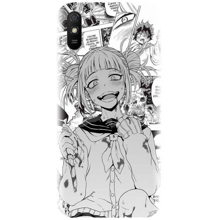 Силиконов калъф, съвместим с Xiaomi Redmi 9A / 9AT - Himiko Toga Anime модел
