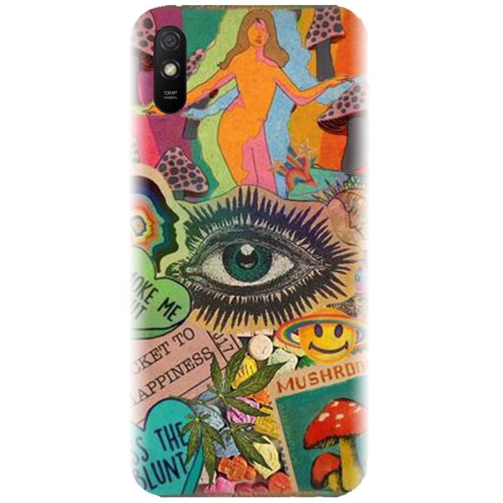 Силиконов калъф, съвместим с Xiaomi Redmi 9A / 9AT - Indie core модел