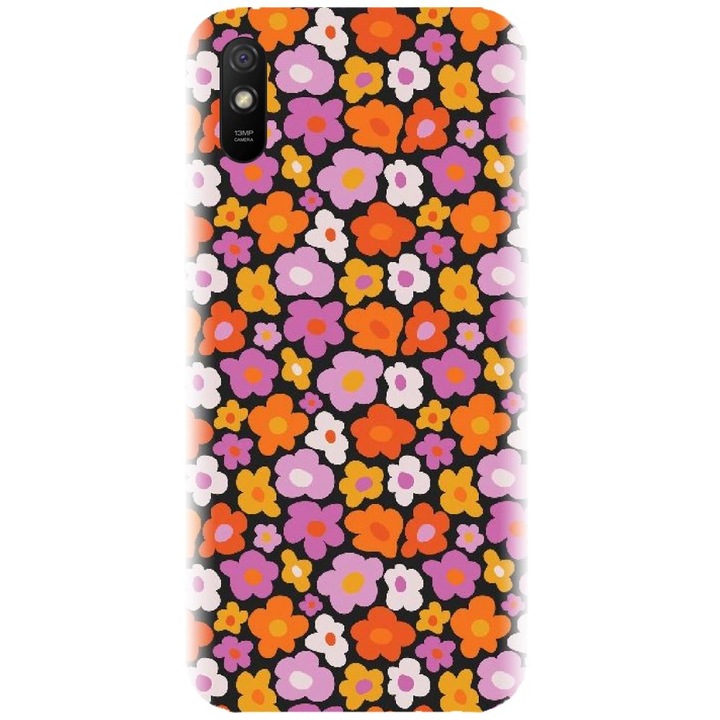 Силиконов калъф, съвместим с модел Xiaomi Redmi 9A / 9AT - Pattern Retro 5