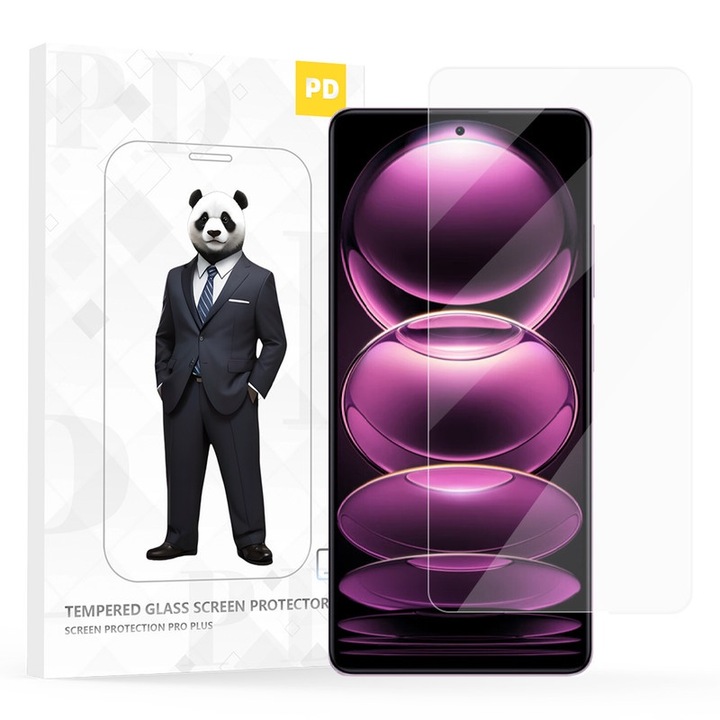 Folie de protectie PD pentru Redmi Note 12 Pro, 9H, Full-screen, Transparenta