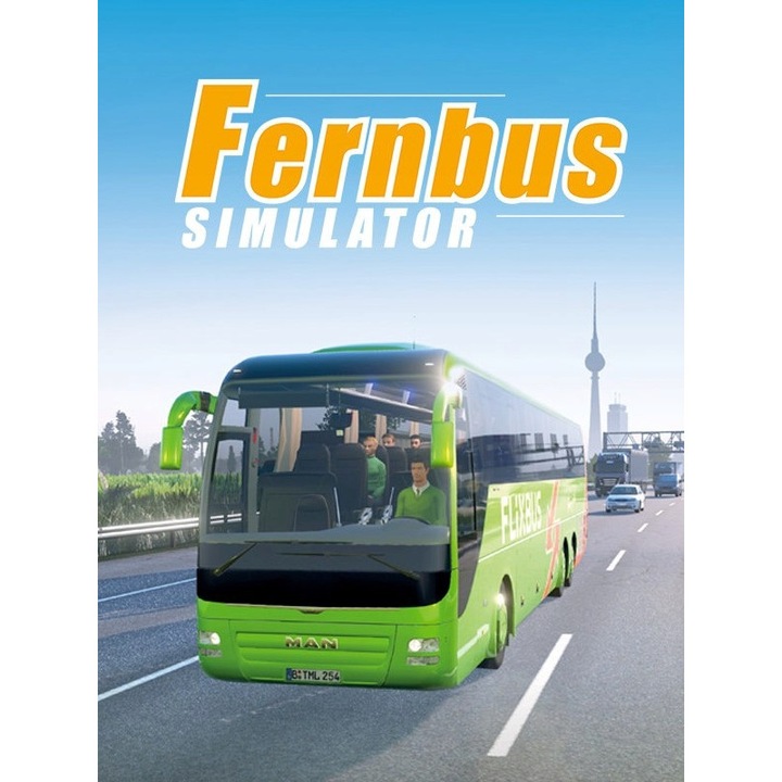 Simulator Autobus Fernbus, versiune digitala pentru PC, Steam, poloneza/engleza