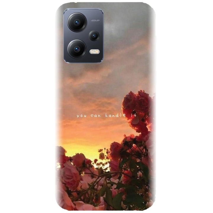 Husa din silicon compatibila cu Xiaomi Redmi Note 12 5g (global) / Poco X5 - model Collage You Can