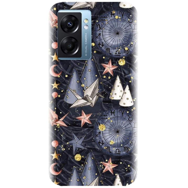 Husa din silicon compatibila cu Realme V23 5g - model Horoscop