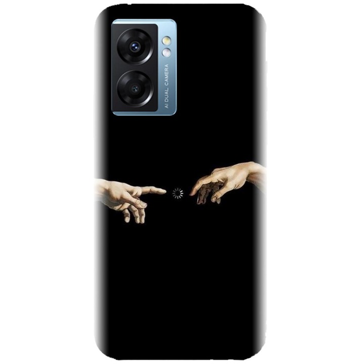 Силиконов калъф, съвместим с Realme Narzo 50 5g - модел Contemporary Art