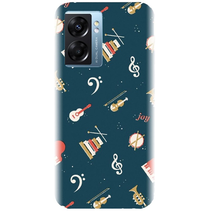 Силиконов кейс съвместим с Realme Narzo 50 5g - модел Music