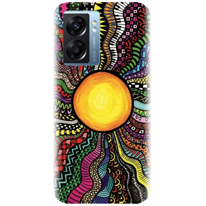 Силиконов калъф, съвместим с Realme Narzo 50 5g - модел Sun