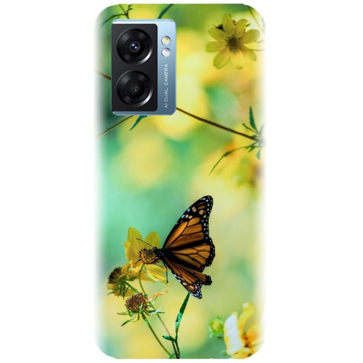 Силиконов кейс съвместим с Realme V23 5g - модел Butterfly 001