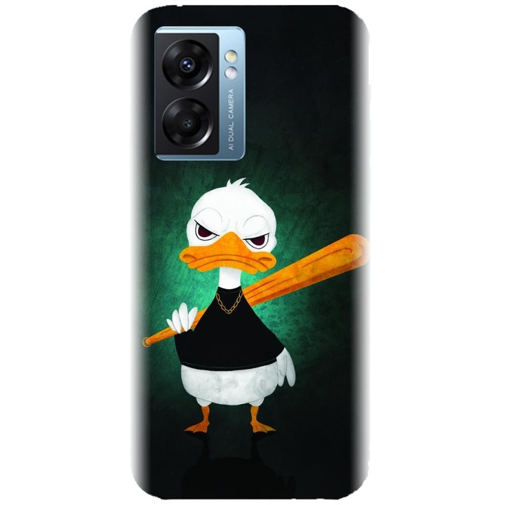 Силиконов калъф, съвместим с модел Realme Narzo 50 5g - Duck With A Bat