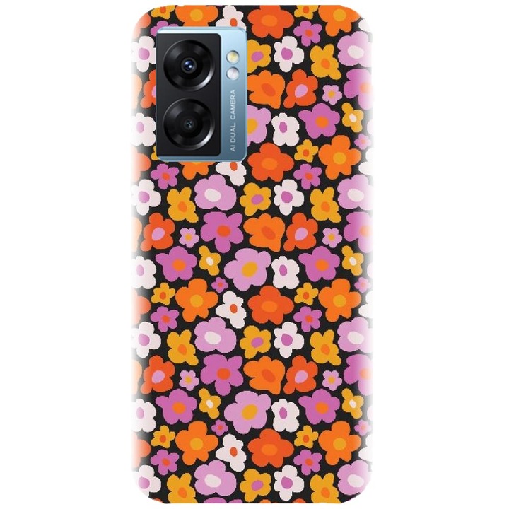 Силиконов калъф, съвместим с модел Realme Narzo 50 5g - Pattern Retro 5