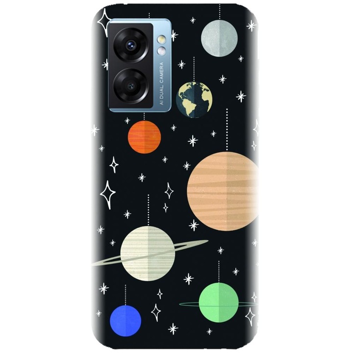 Силиконов капак, съвместим с Realme Narzo 50 5g - модел Planete