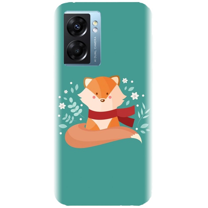 Силиконов калъф, съвместим с Realme Narzo 50 5g - модел Winter Fox