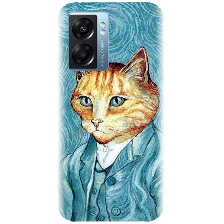 Силиконов калъф, съвместим с Realme Narzo 50 5g - модел Vincent Meow