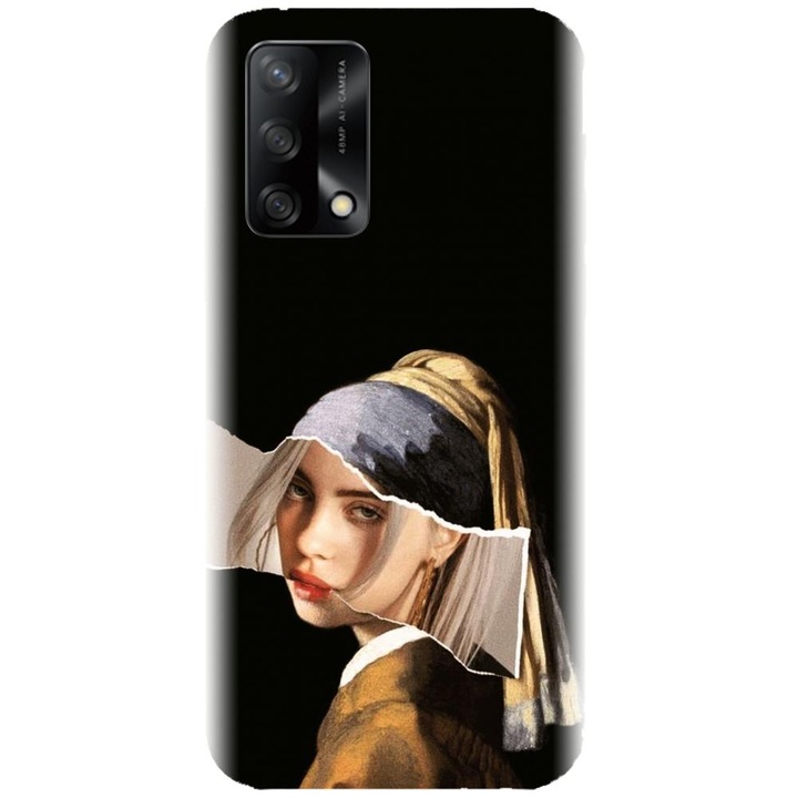 Силиконов кейс съвместим с Oppo A74 4G / F19 - Billie модел арт