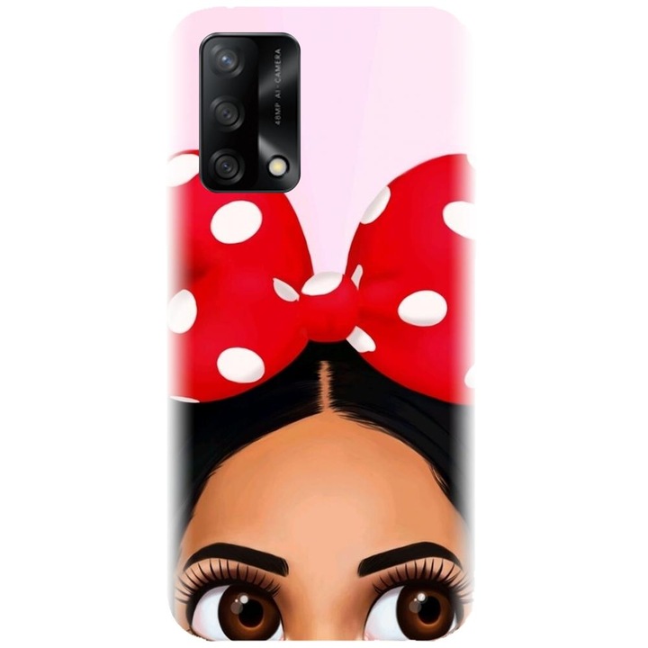 Силиконов капак, съвместим с Oppo A74 4G / F19 - модел Anime Art Girl