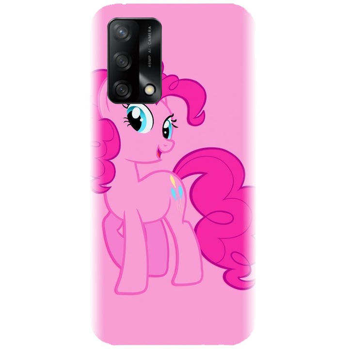 Силиконов кейс съвместим с Oppo A74 4G / F19 - Pinkie pie 2 модел