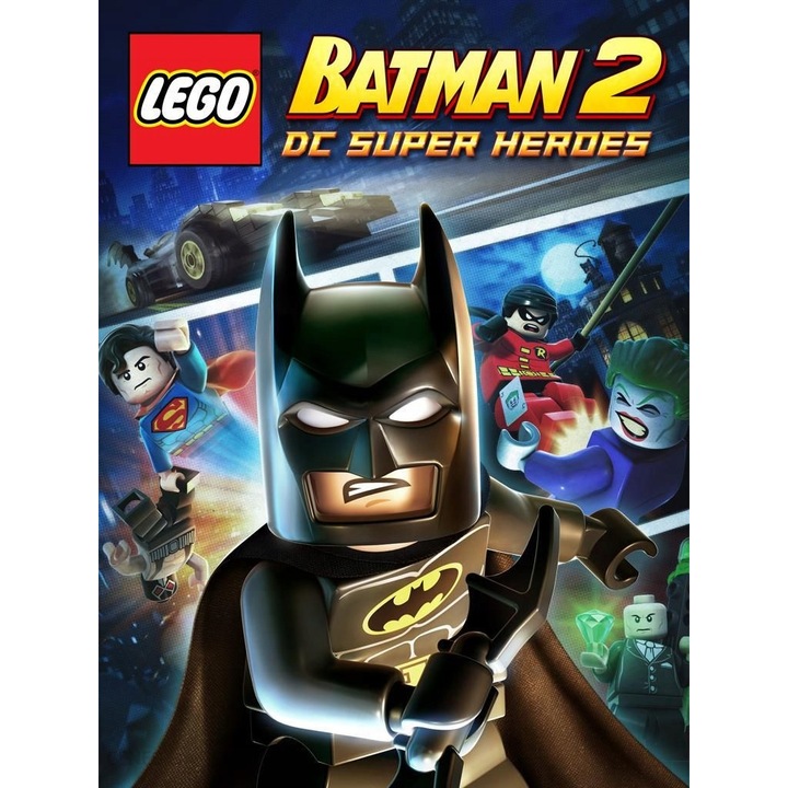 Batman 2 DC Super Heroes, LEGO, PC, versiune digitala, Steam, Poloneza/Engleza