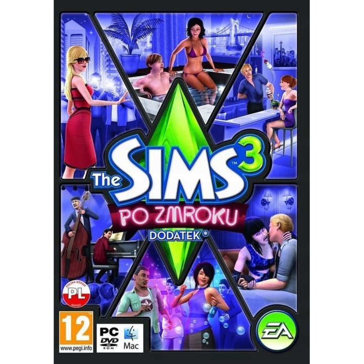 The Sims 3: Po zmroku, Editie digitala, Poloneza/Engleza