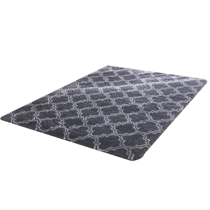 Szőnyeg, poliészter, csúszásmentes, 50x80cm