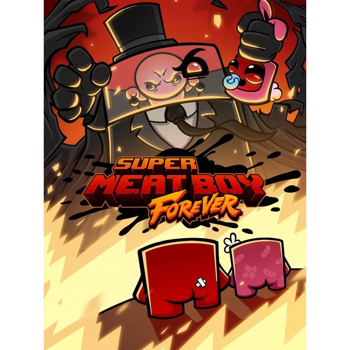 Super Meat Boy Forever, Steam, Versiune digitala, Engleza
