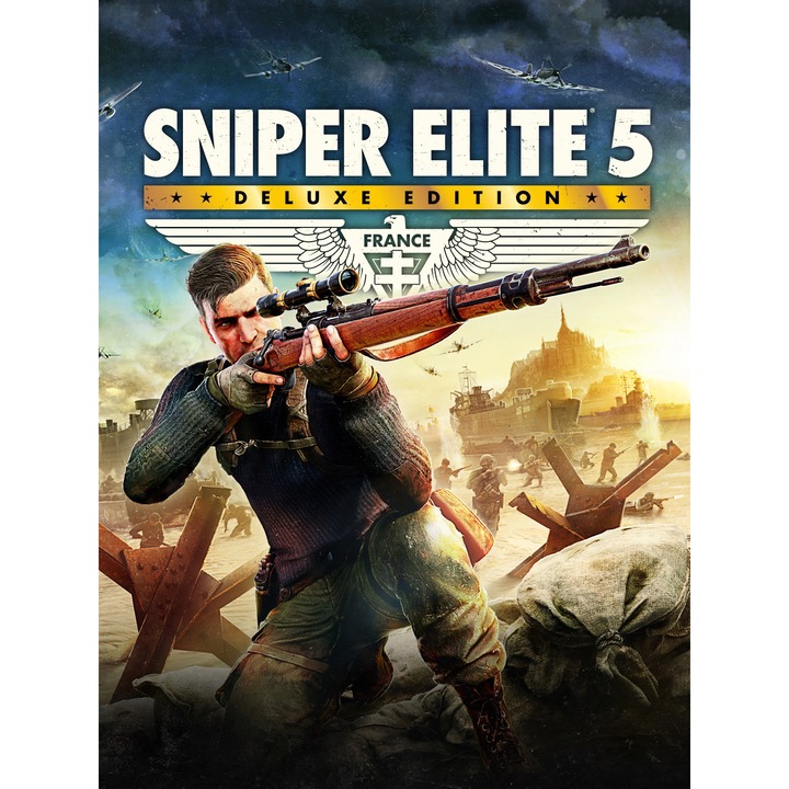 Joc Sniper Elite 5 Deluxe Edition, PC, Editie Digitala, Poloneza/Engleza