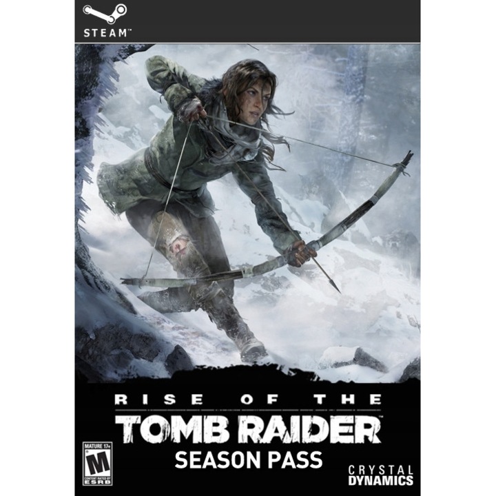 Season Pass Rise of the Tomb Raider, PC, Steam, Editie Digitala, PL/EN